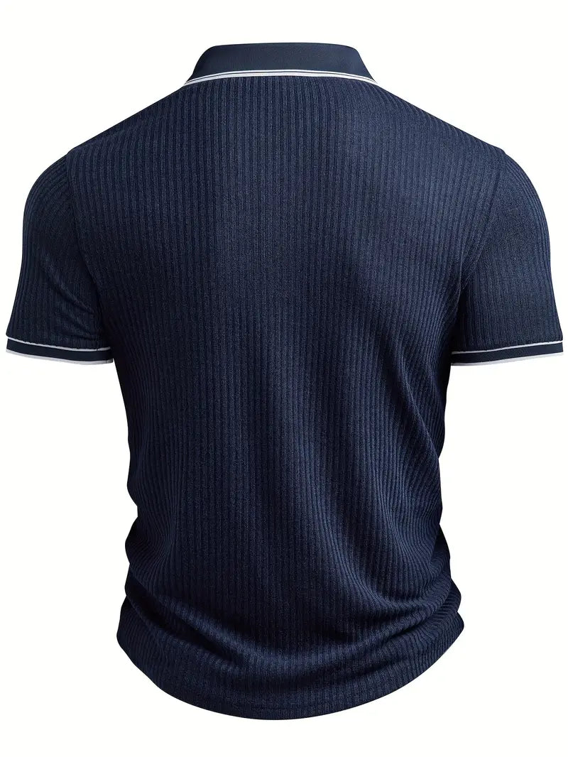 SEBASTIAN I STRUKTURIERTES POLOSHIRT