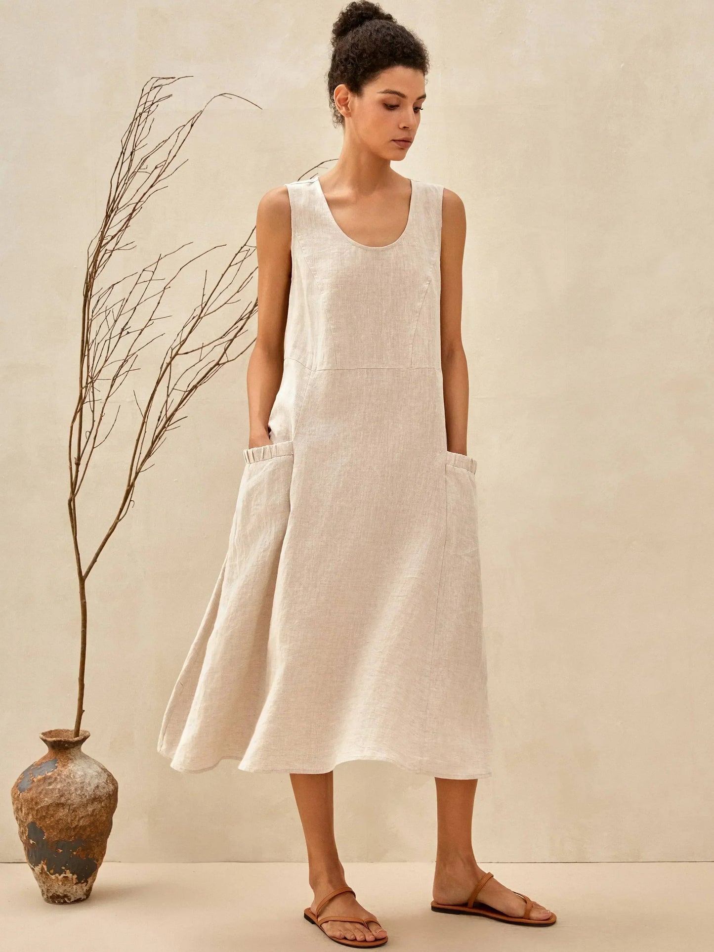 LULU™ - Elegantes Kleid mit Taschen