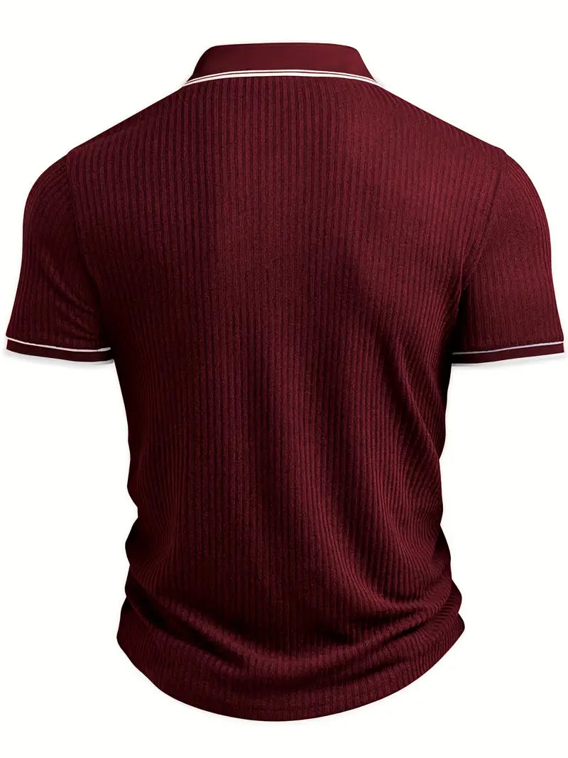 SEBASTIAN I STRUKTURIERTES POLOSHIRT