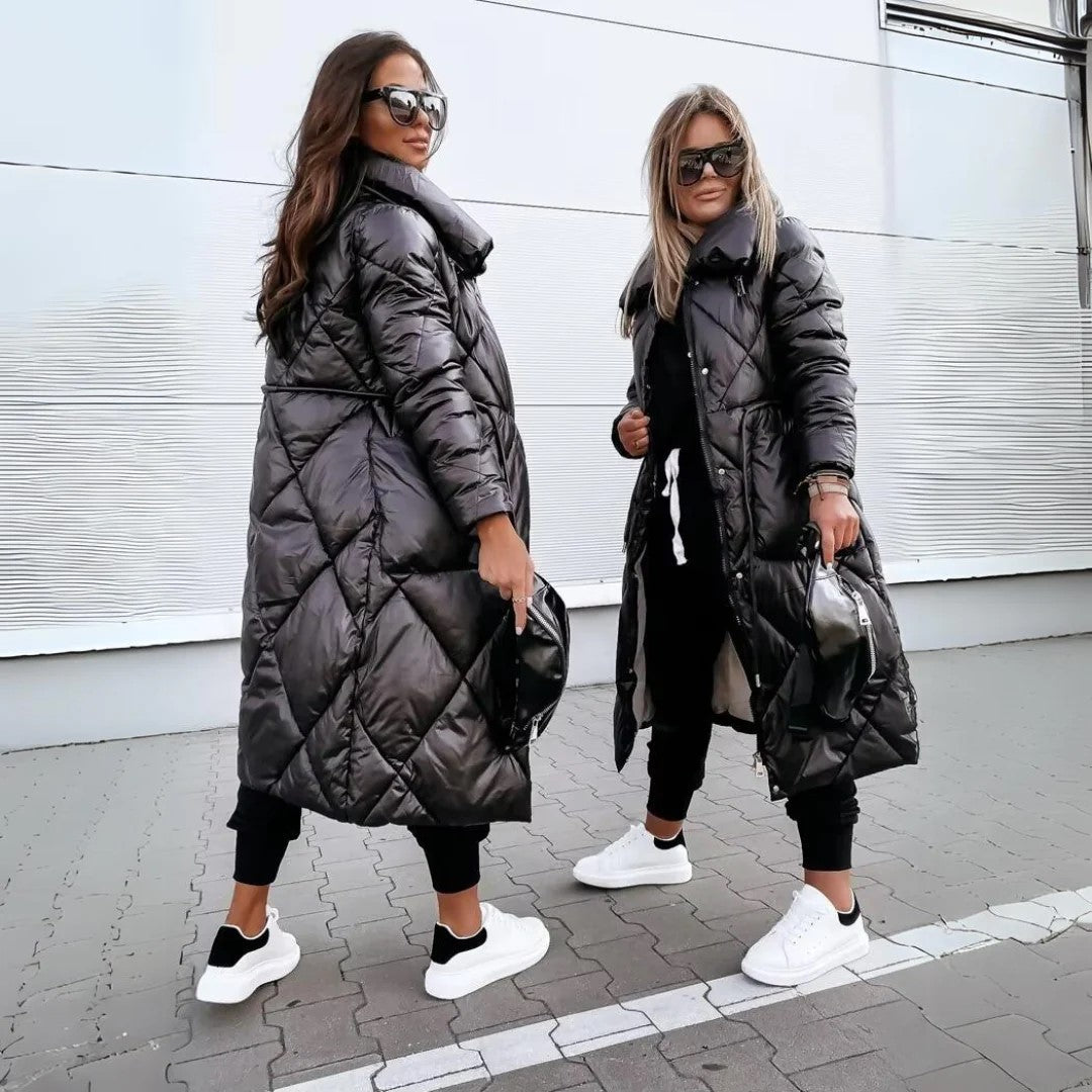 FIONA I GESTEPPTER WINTERMANTEL