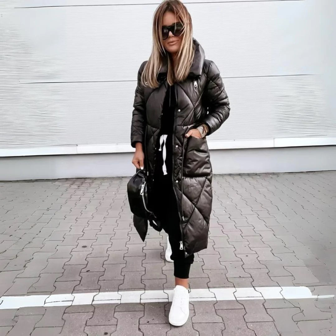 FIONA I GESTEPPTER WINTERMANTEL