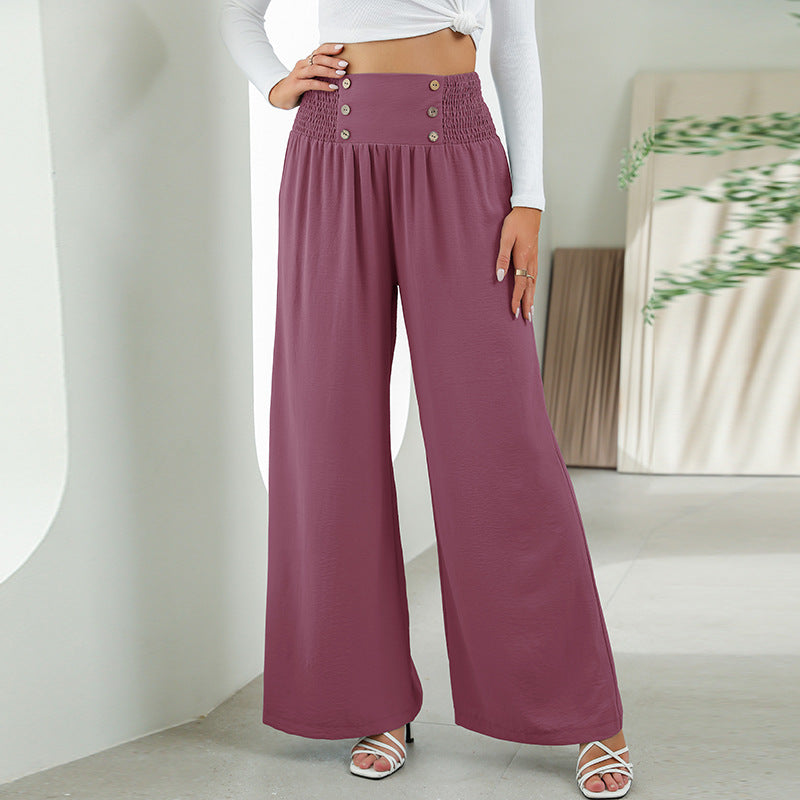 Adeline | Straight Wide Leg Pants