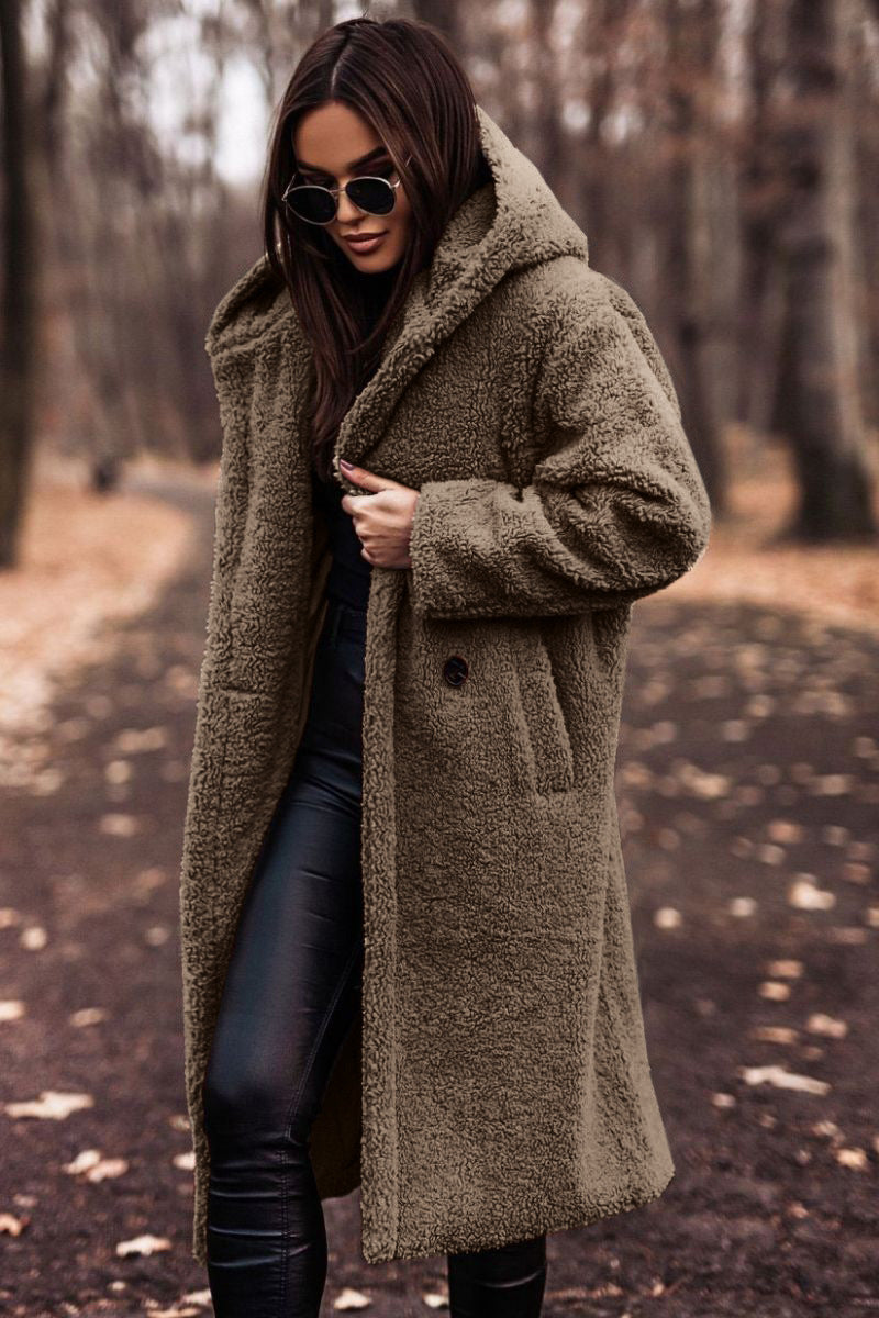 ADELINA I FRÜHLINGSMANTEL AUS FLEECE