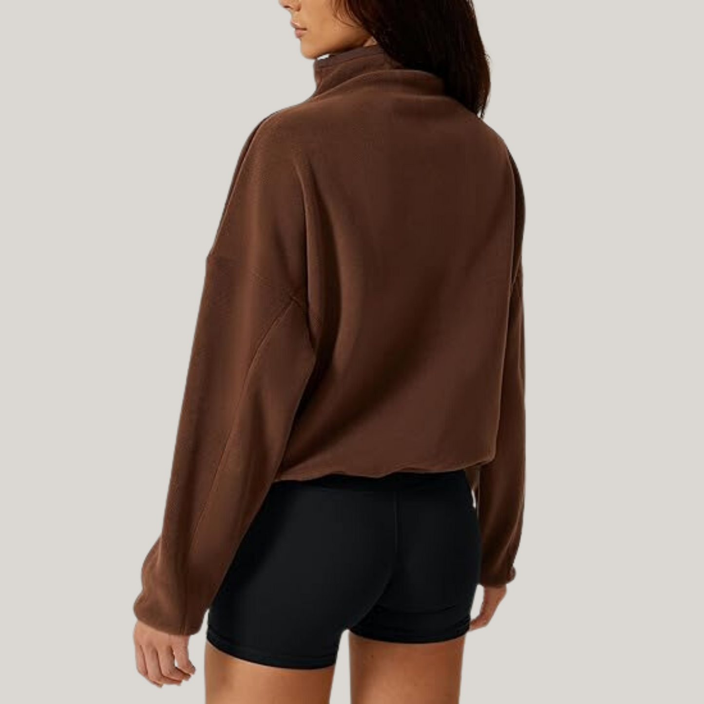 RITA I FLEECE-PULLOVER MIT REISSVERSCHLUSS