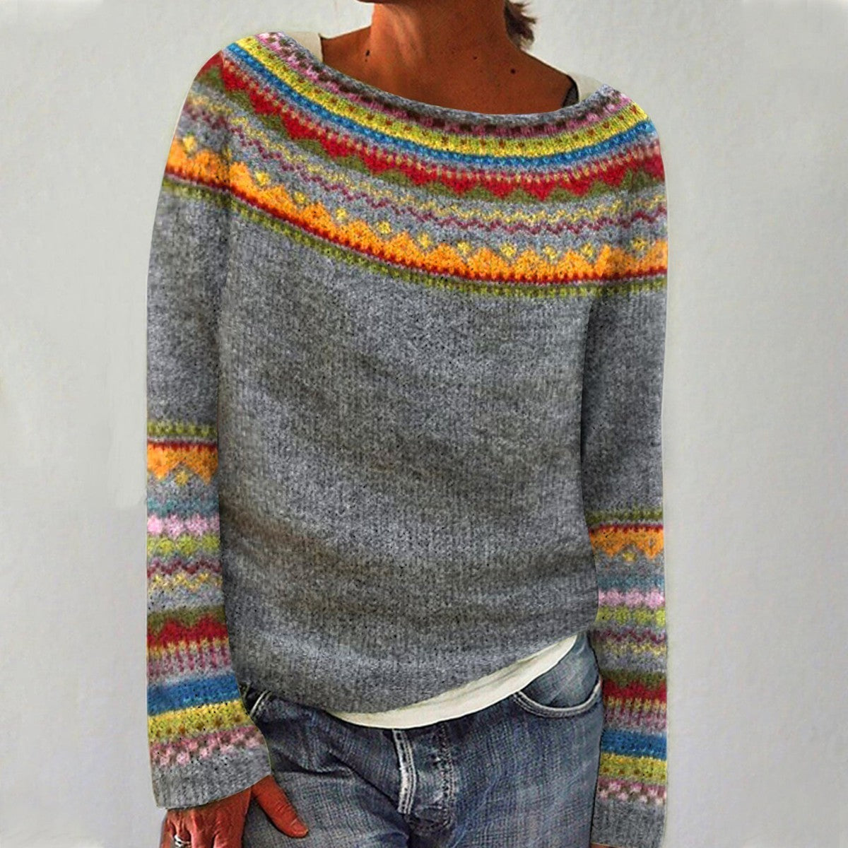 KIRA | HERBST-RETRO-PULLOVER