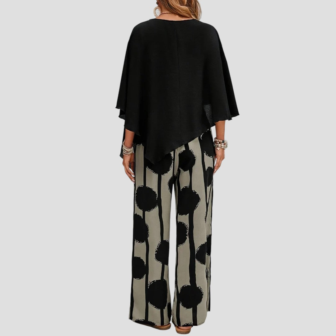 XANDRA I ELEGANTES OBERTEIL UND HOSE SET