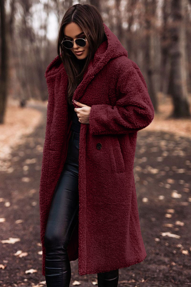 ADELINA I FRÜHLINGSMANTEL AUS FLEECE