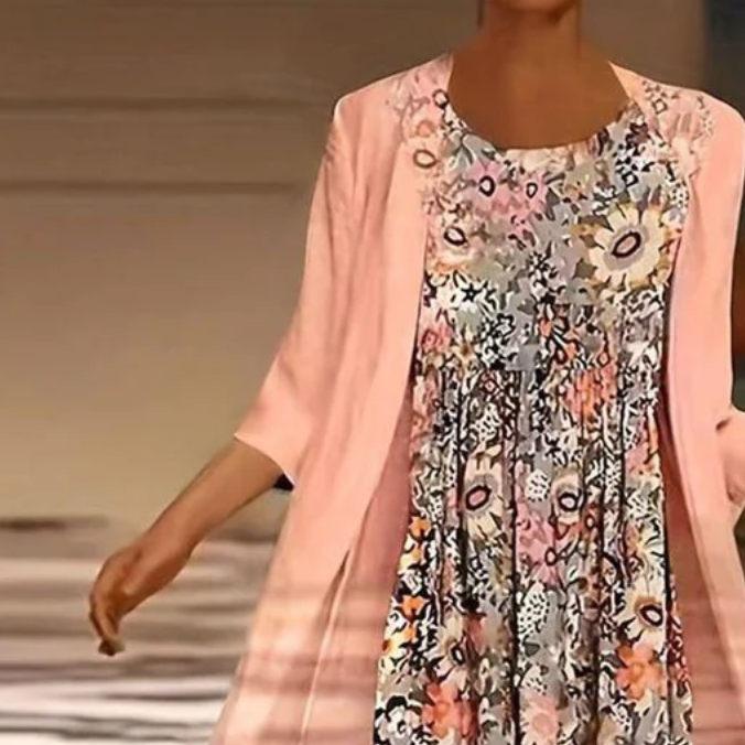 Boho Florale Essie™ Kleid