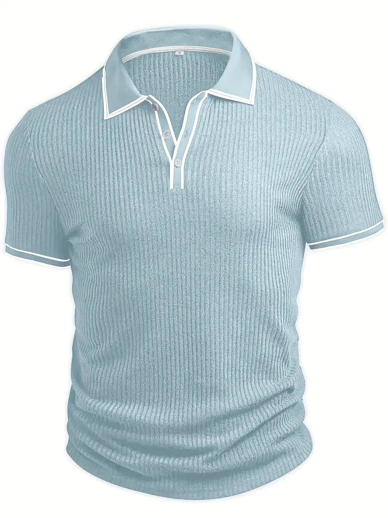 SEBASTIAN I STRUKTURIERTES POLOSHIRT