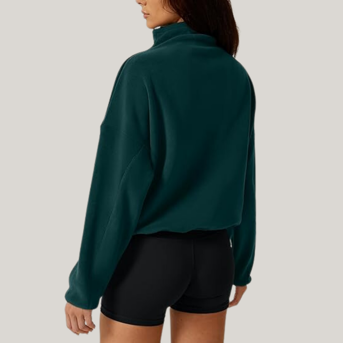 RITA I FLEECE-PULLOVER MIT REISSVERSCHLUSS