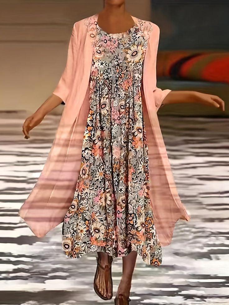Boho Florale Essie™ Kleid