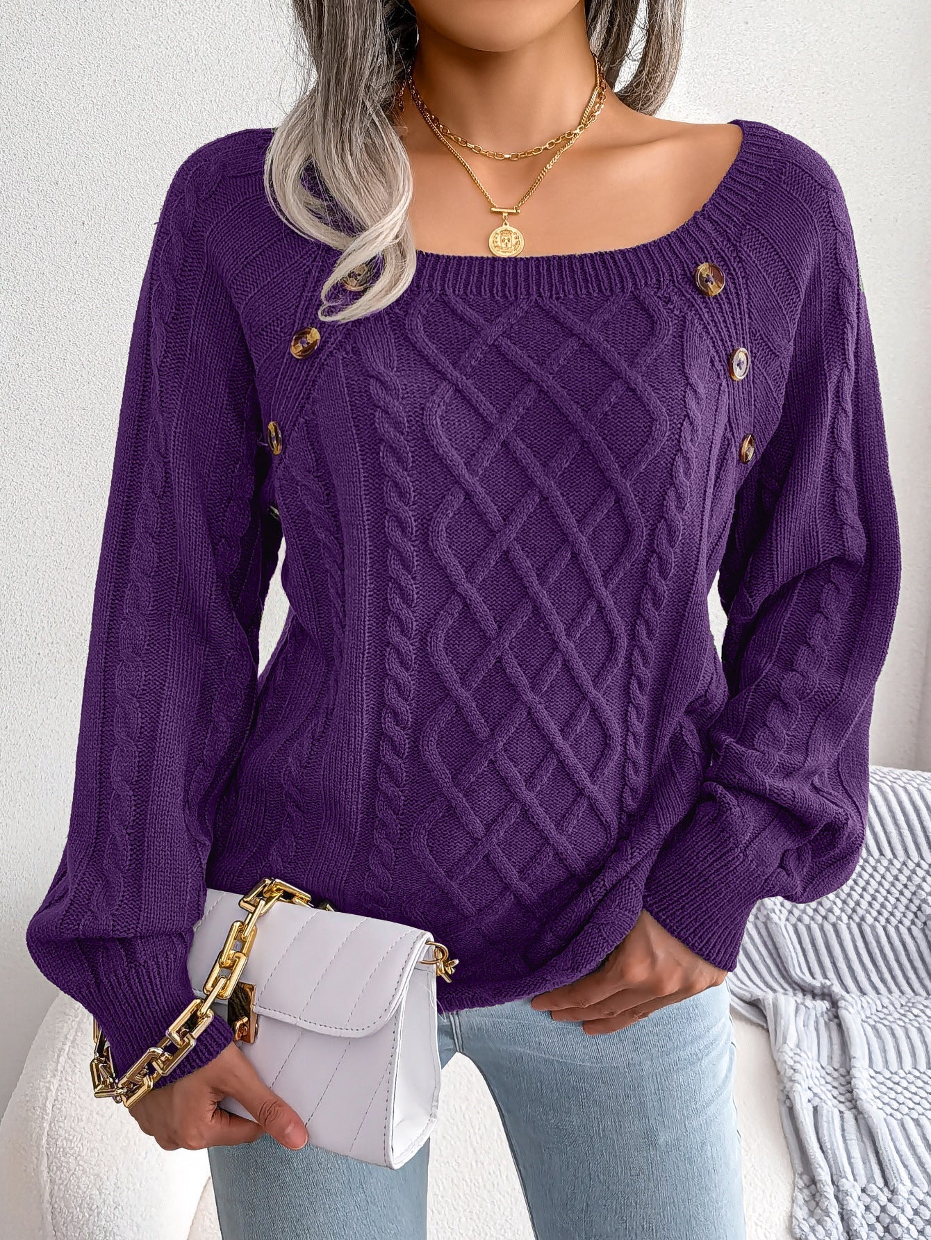 ESME I KUSCHELIGER STRICKPULLOVER