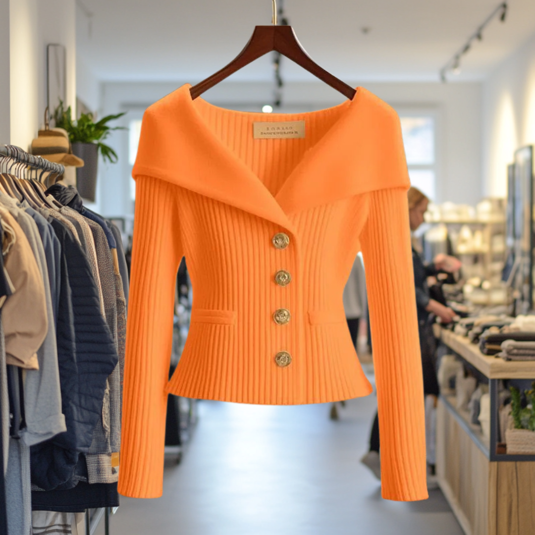 DETELIND I LUXURIÖSE STRICKJACKE