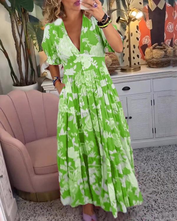 FLORIANA™ - Vibrante Blumenkleid