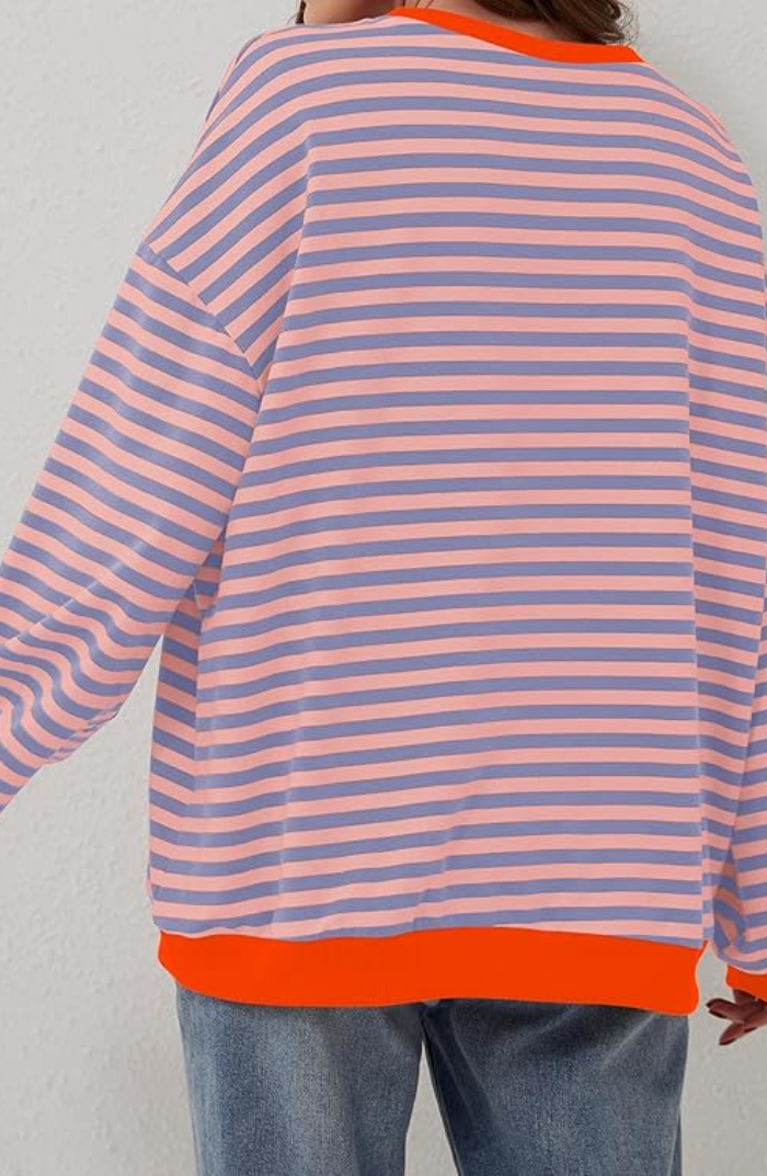 KARLA I GESTREIFTER PULLOVER