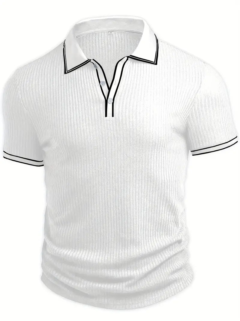 SEBASTIAN I STRUKTURIERTES POLOSHIRT
