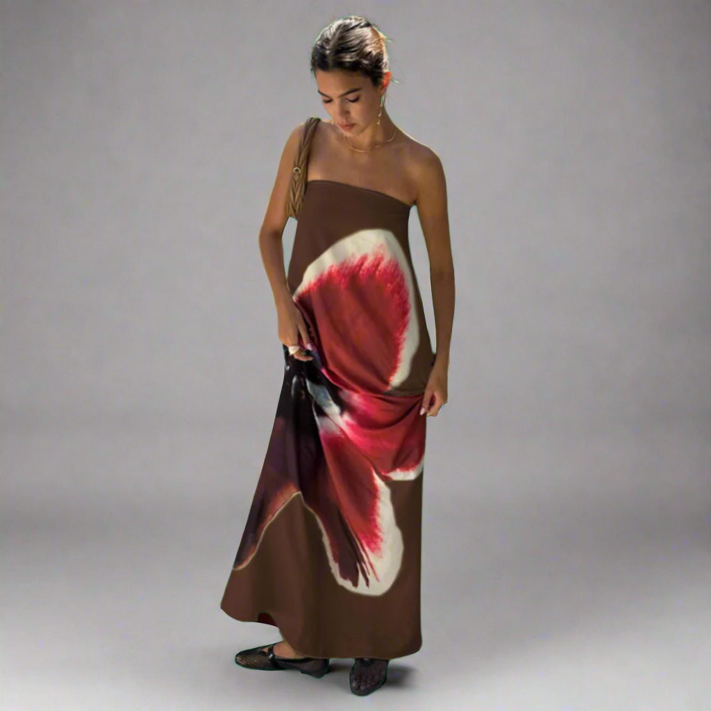 LIEKE I GEBLÜMTES MAXIKLEID