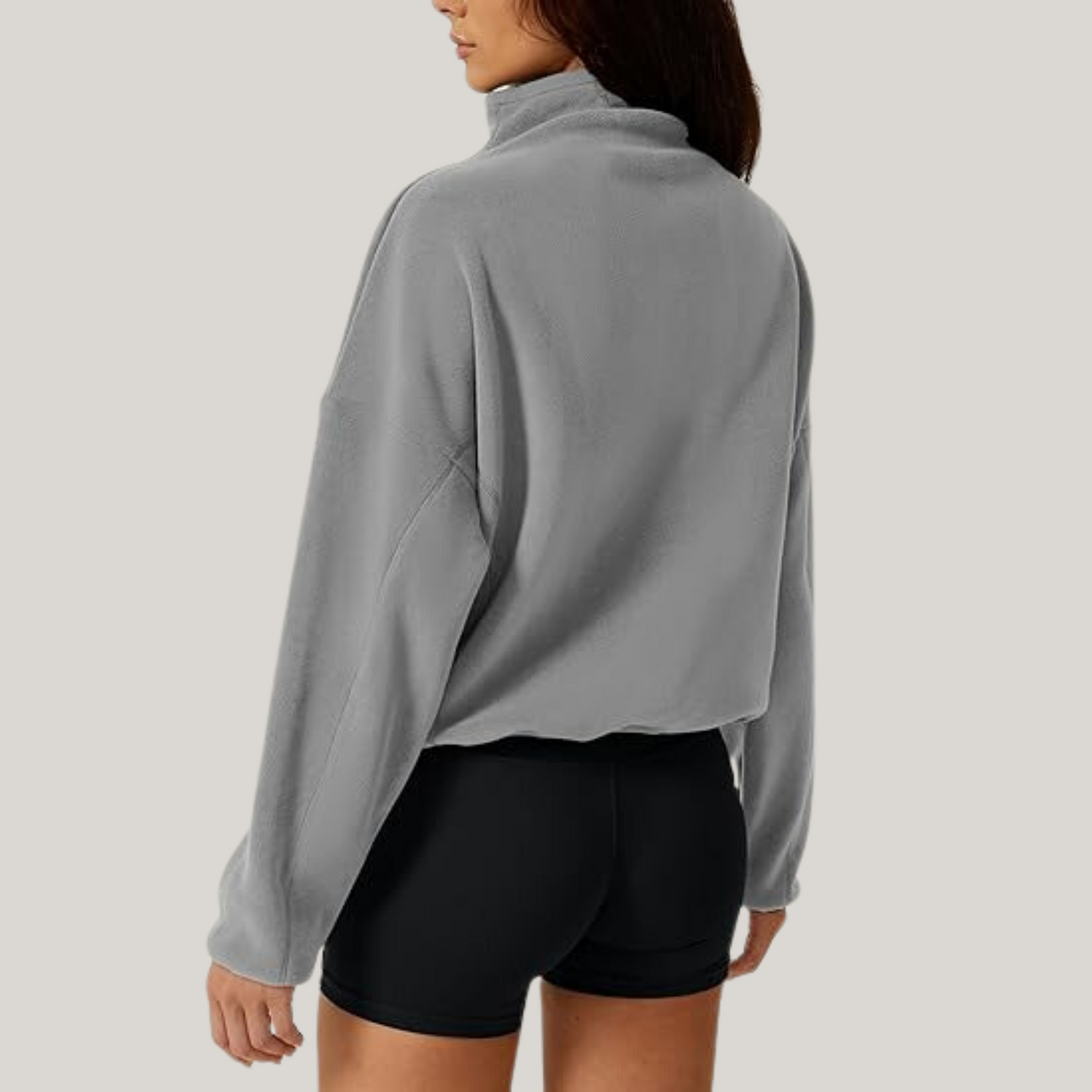 RITA I FLEECE-PULLOVER MIT REISSVERSCHLUSS