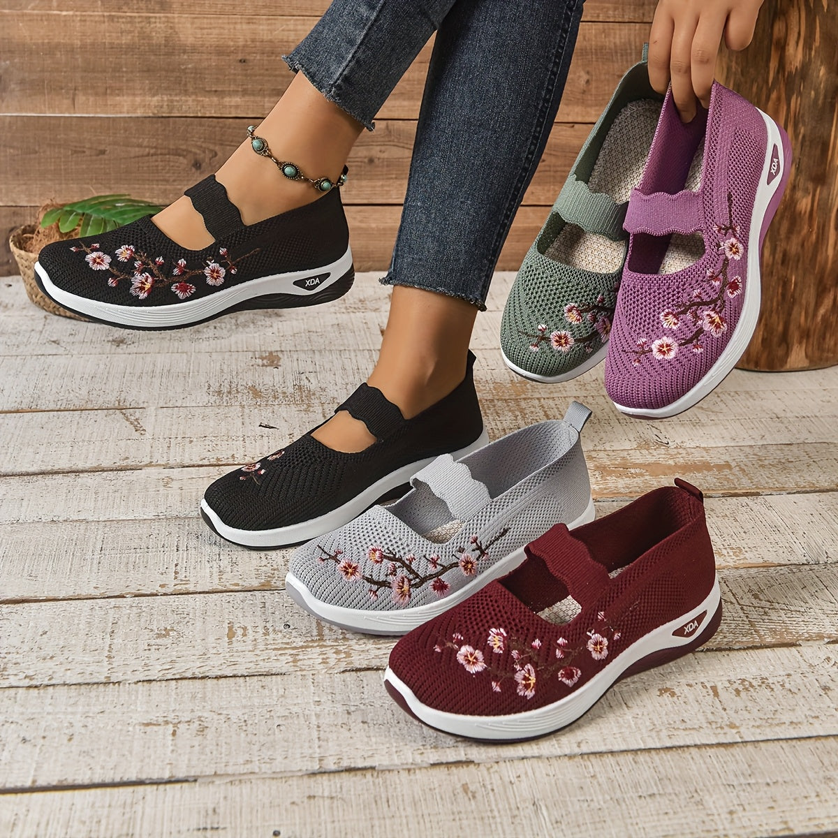 HORTENSIA I LÄSSIGE SLIP-ON TURNSCHUHE