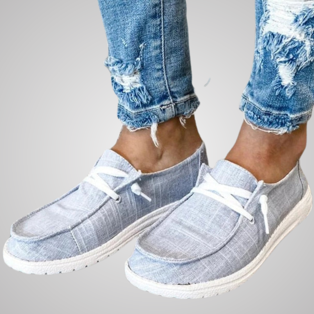 Katy | Sommer Loafer aus Canvas