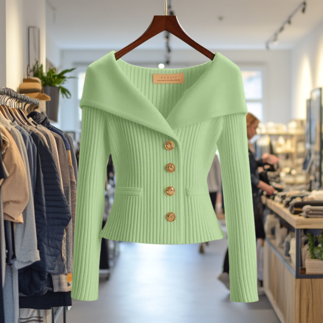 DETELIND I LUXURIÖSE STRICKJACKE