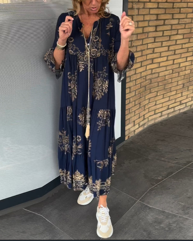 CARLOTTA I LÄSSIGES MAXIKLEID