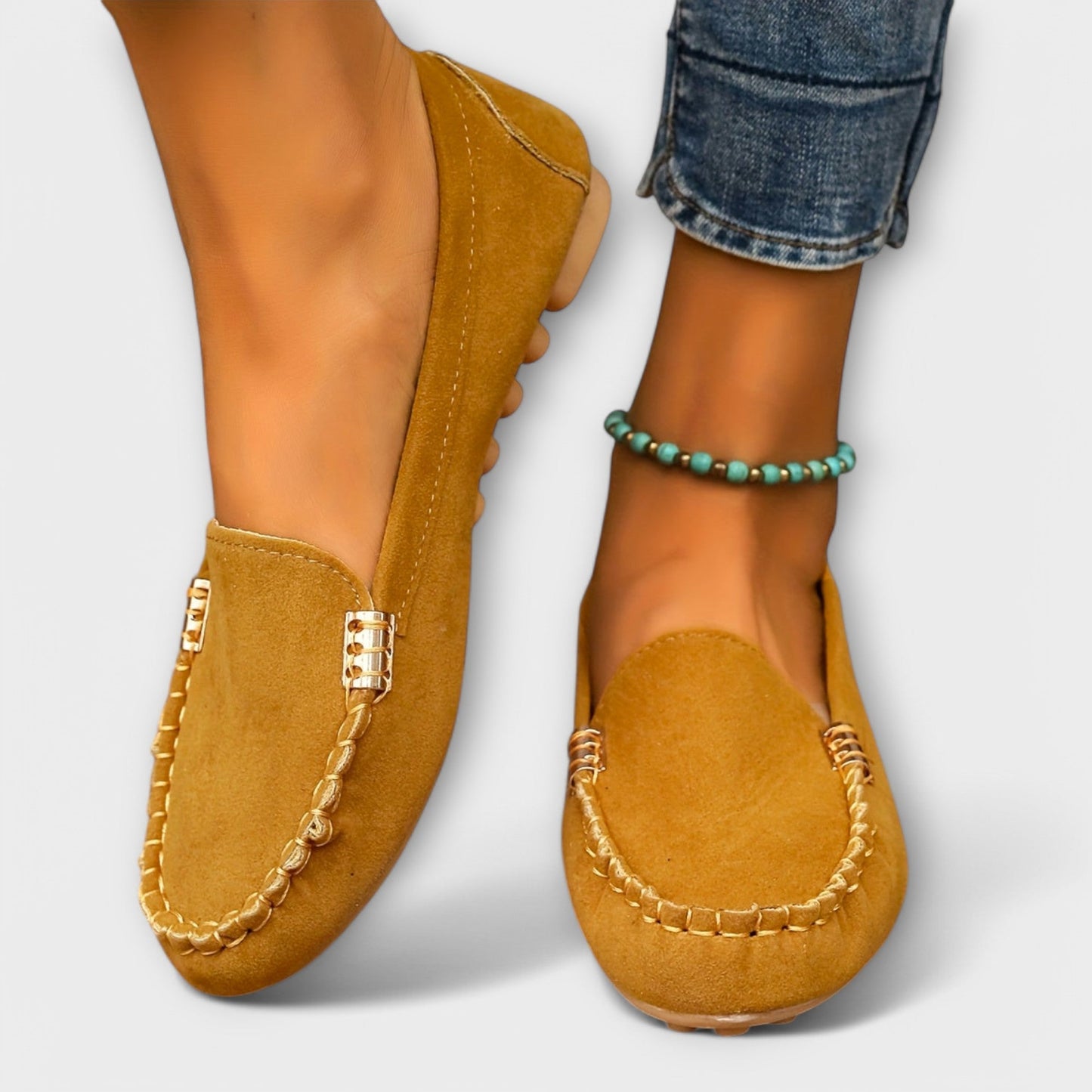 Sabrina | Premium Stoff Mokassin