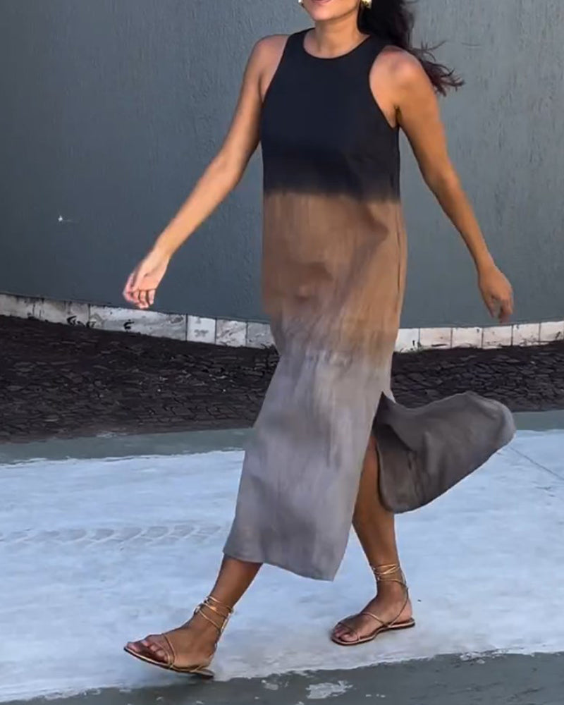 Camille – klassische ärmellose Kleid