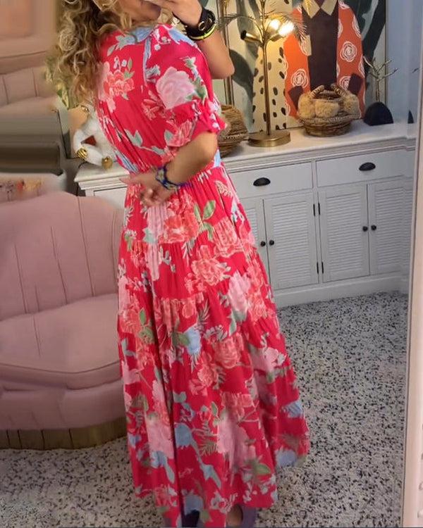 FLORIANA™ - Vibrante Blumenkleid