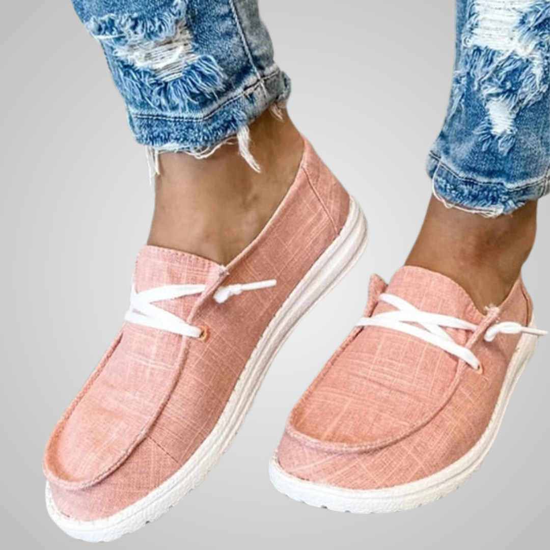 Katy | Sommer Loafer aus Canvas