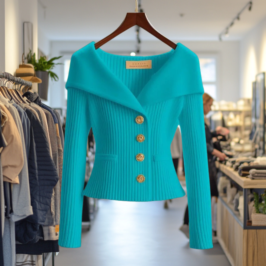 DETELIND I LUXURIÖSE STRICKJACKE