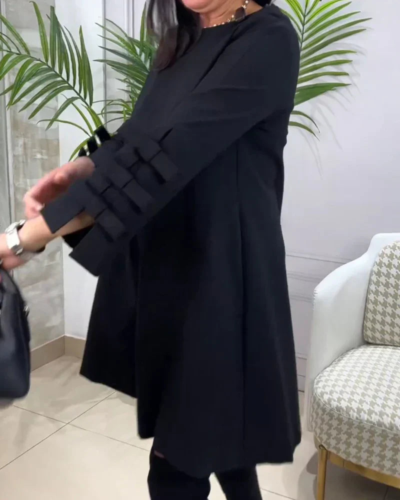 PHOEBE I KLASSISCHES LANGARMKLEID