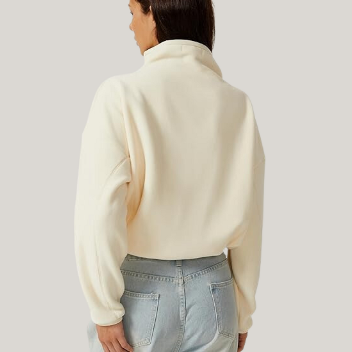 RITA I FLEECE-PULLOVER MIT REISSVERSCHLUSS