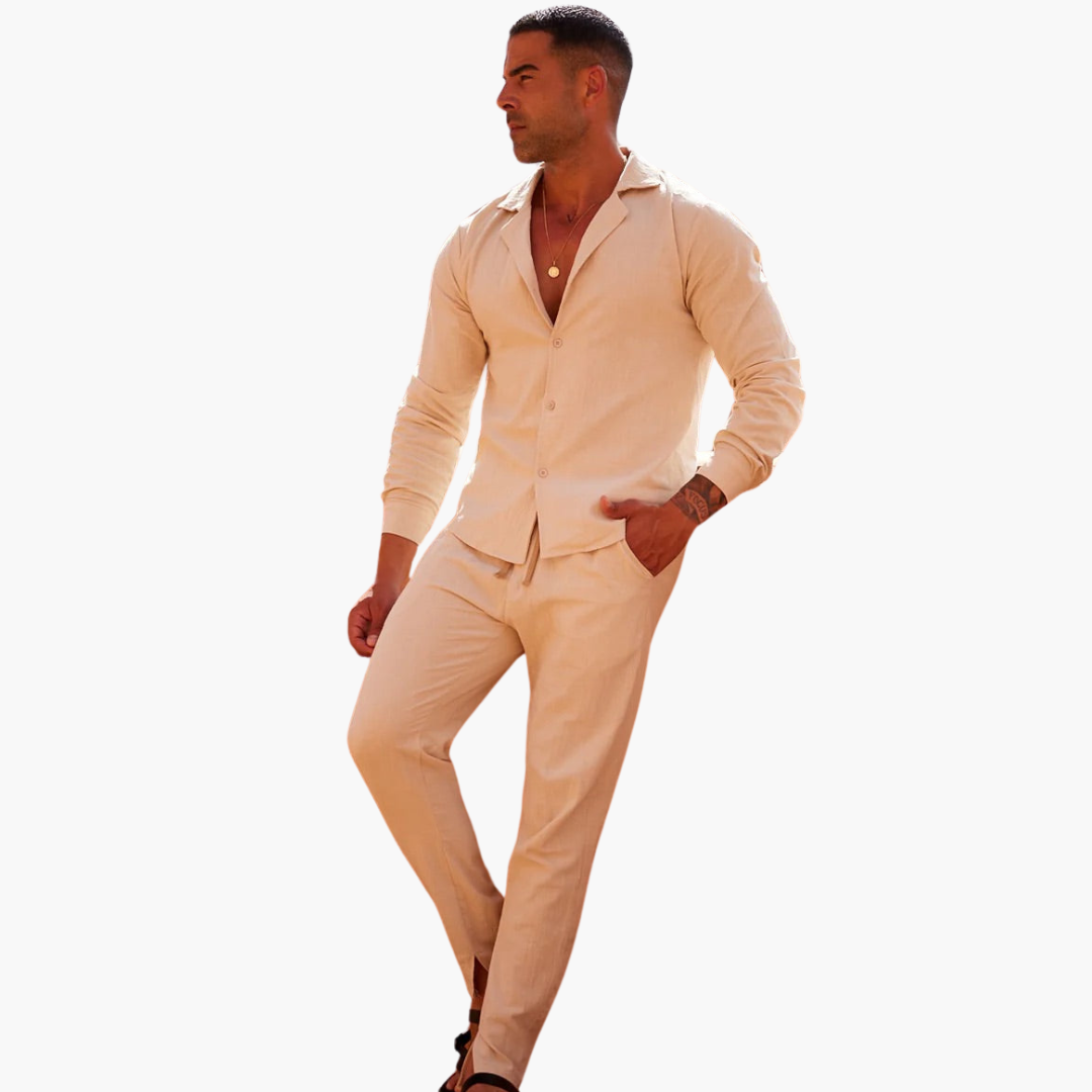 KLEOPHAS I KLASSISCHES LEINEN-SET