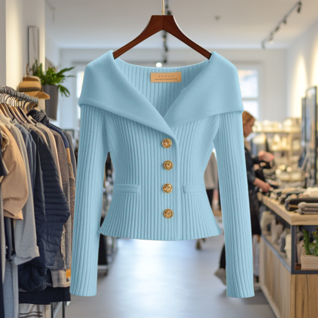 DETELIND I LUXURIÖSE STRICKJACKE