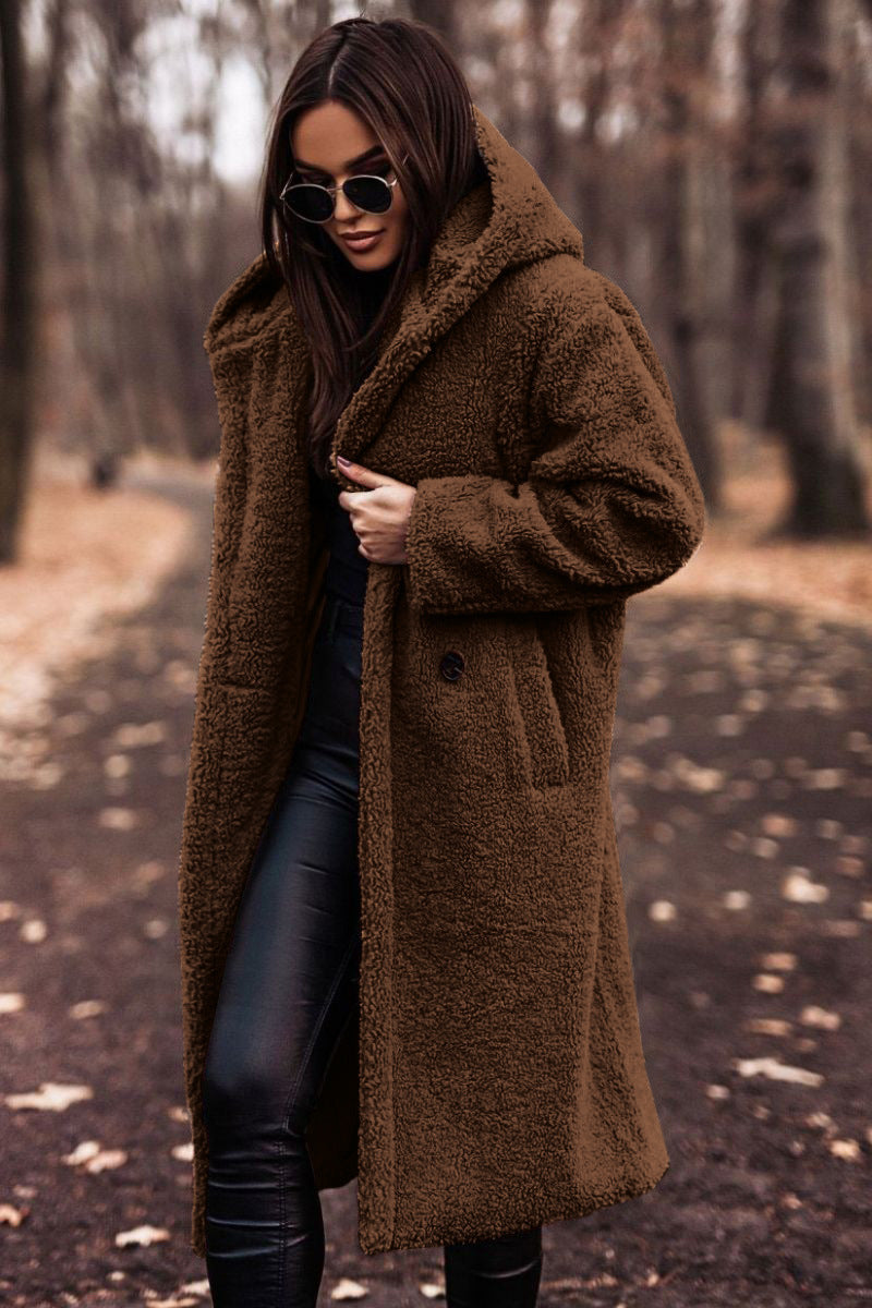 ADELINA I FRÜHLINGSMANTEL AUS FLEECE