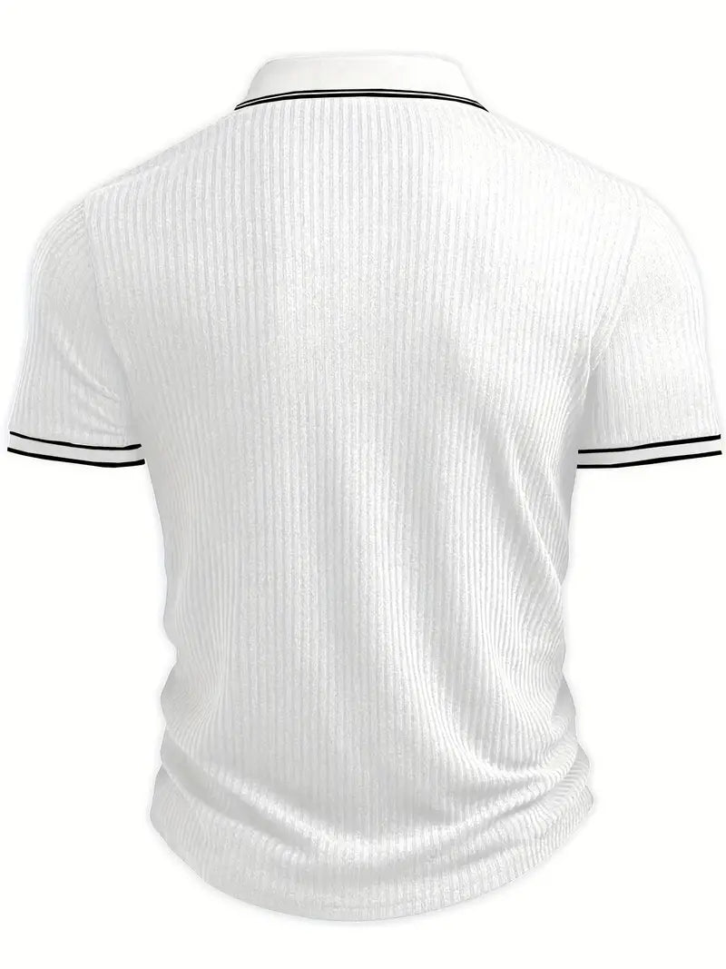 SEBASTIAN I STRUKTURIERTES POLOSHIRT