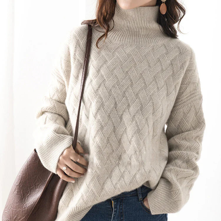 REGINA I ROLLKRAGENPULLOVER