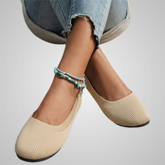 Lina | Casual Sommer Ballerinas aus Premiumstoff