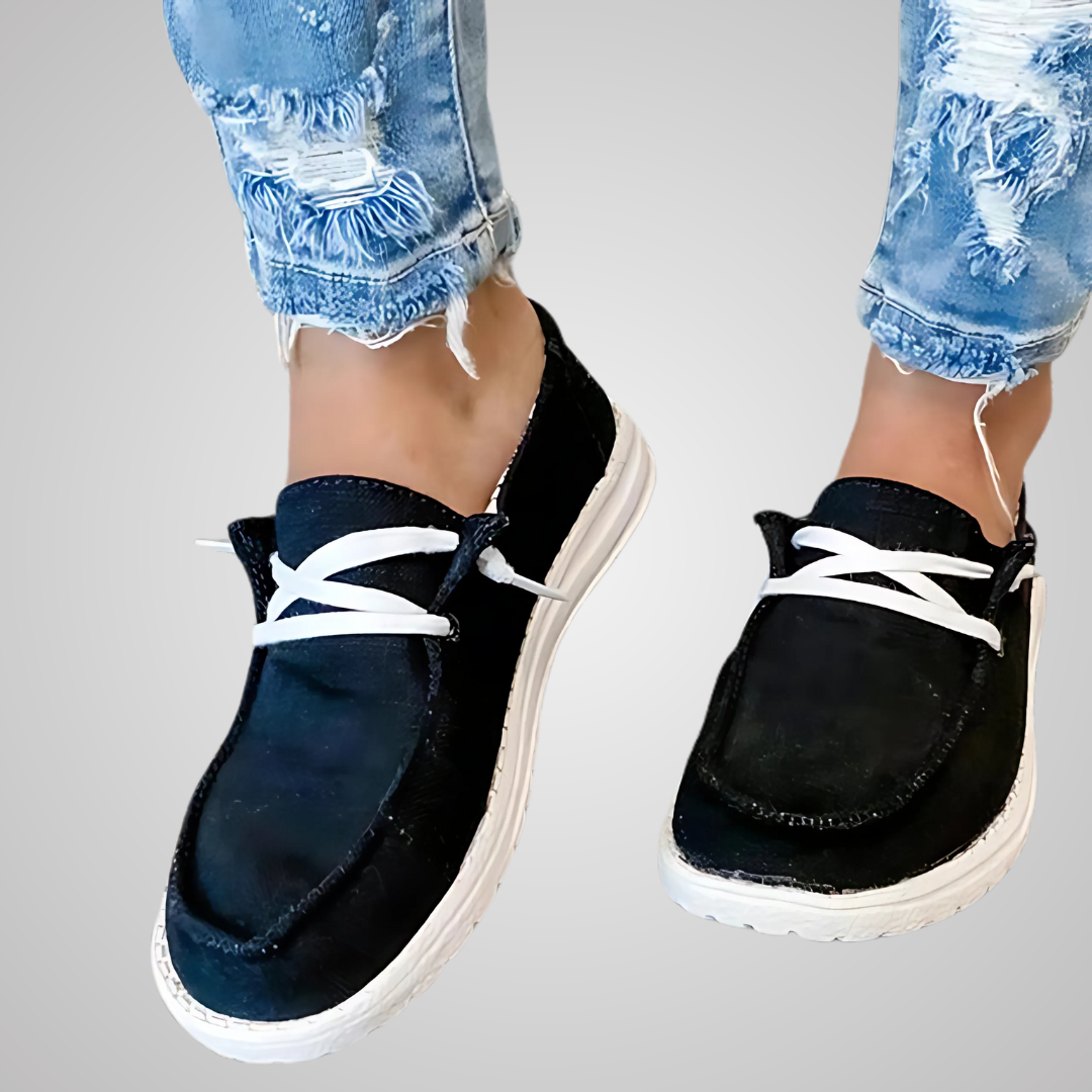 Katy | Sommer Loafer aus Canvas