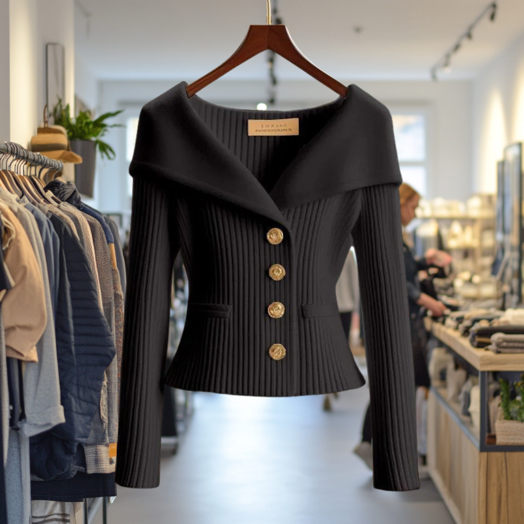 DETELIND I LUXURIÖSE STRICKJACKE