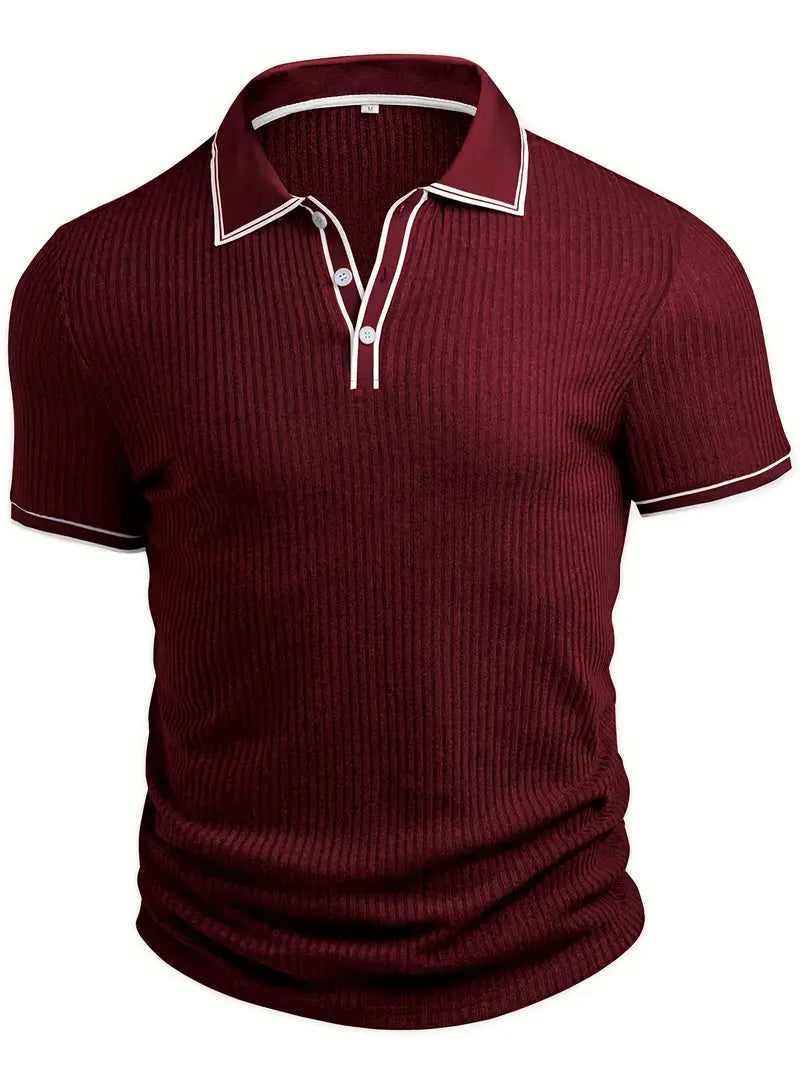 SEBASTIAN I STRUKTURIERTES POLOSHIRT