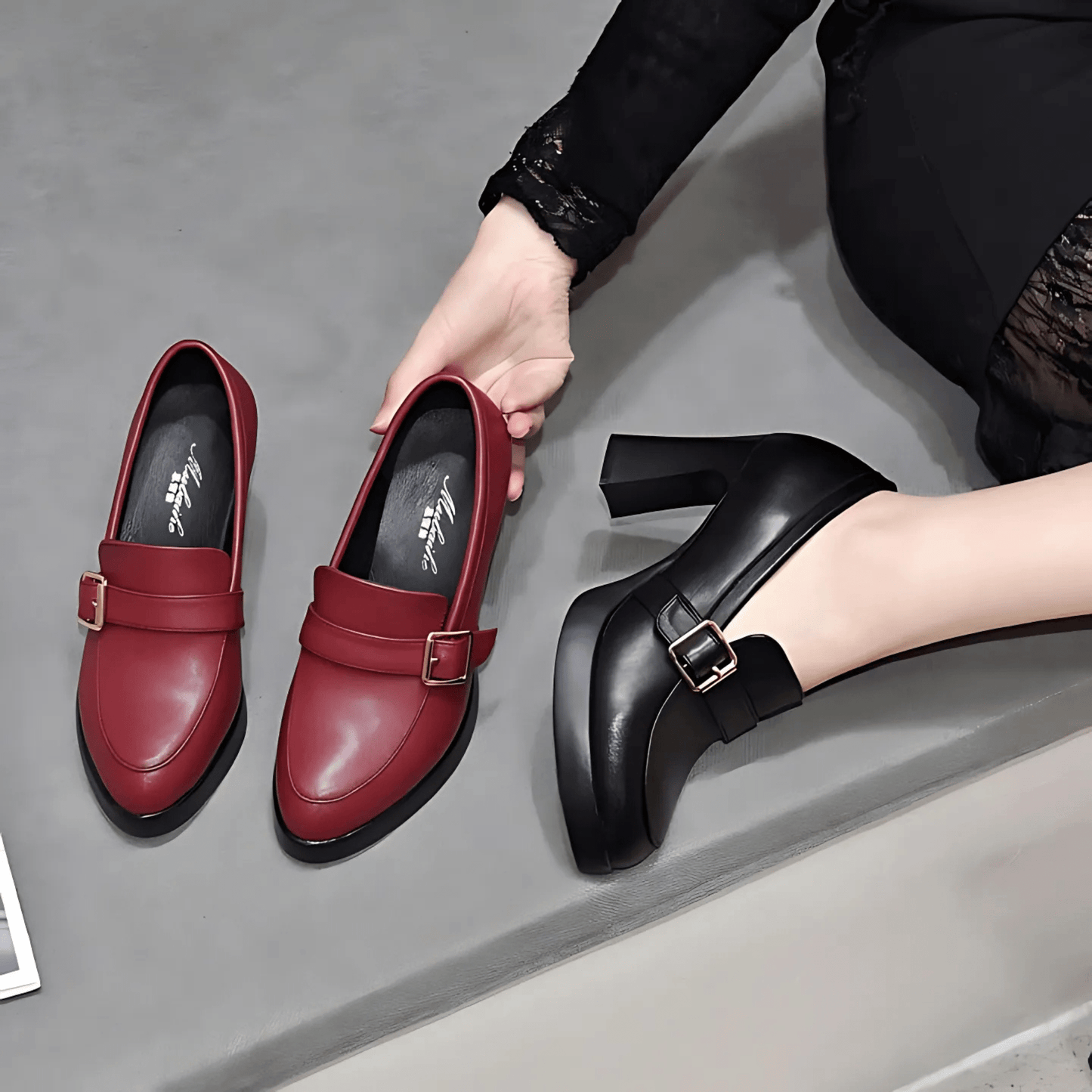 ELOISA I ELEGANTE SCHUHE MIT HOHEM ABSATZ