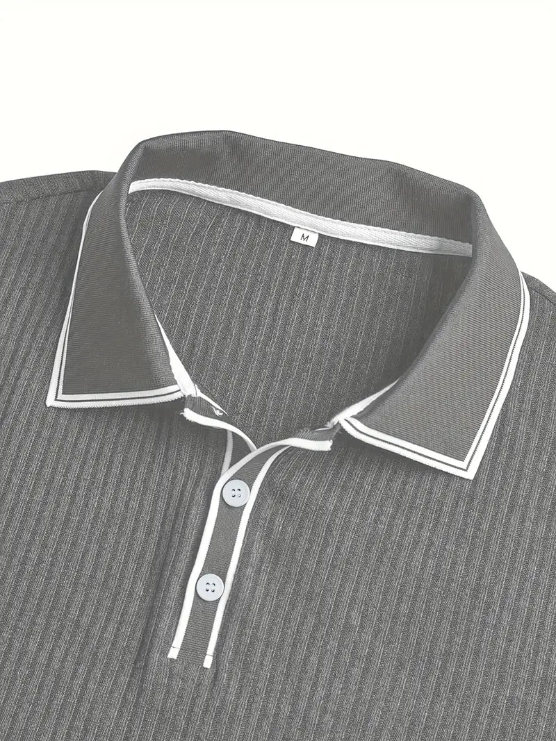SEBASTIAN I STRUKTURIERTES POLOSHIRT