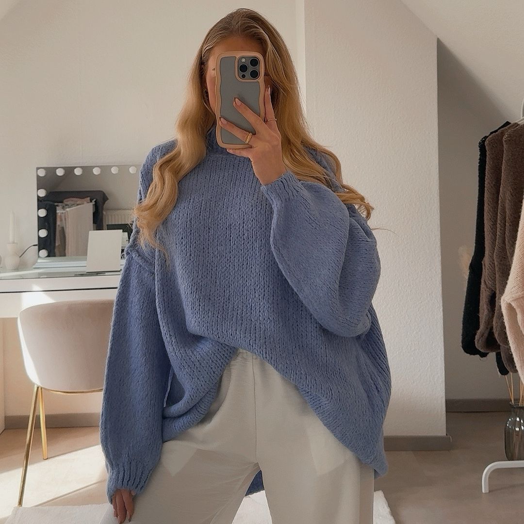 NORA I ÜBERGRÖßER STRICKPULLOVER