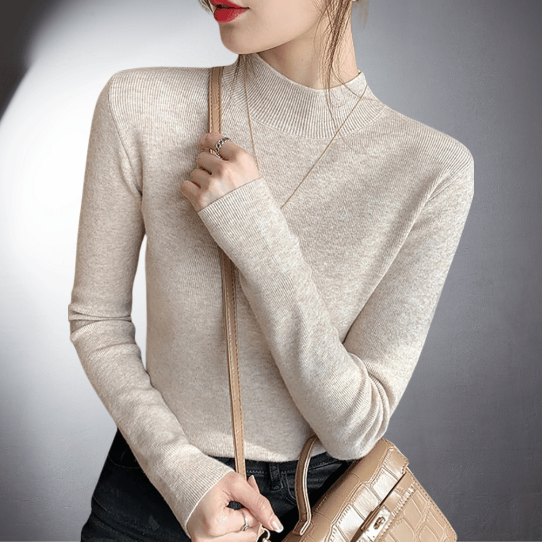 HANNELIESE I KLASSISCHER ROLLKRAGENPULLOVER
