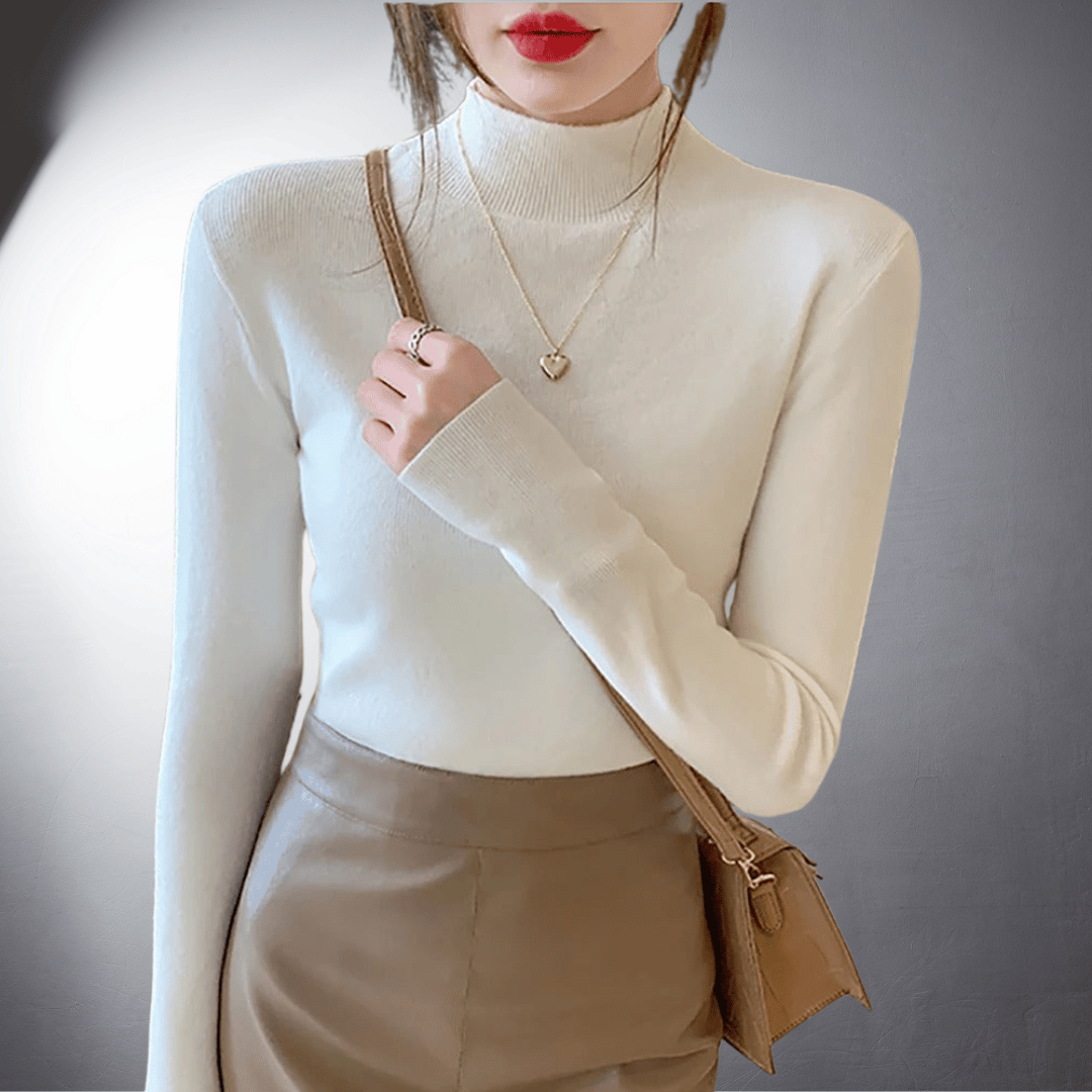 HANNELIESE I KLASSISCHER ROLLKRAGENPULLOVER