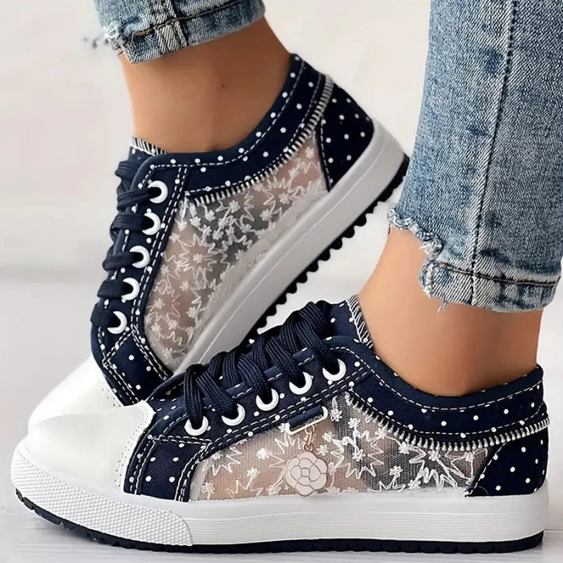 CASILDA I RETRO-STIL TURNSCHUHE