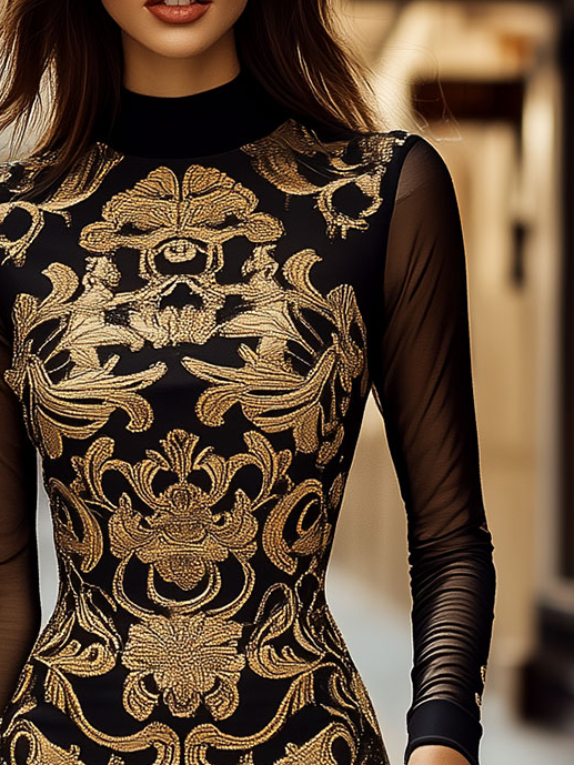 FABIENNE I ELEGANTES BODYCON-KLEID
