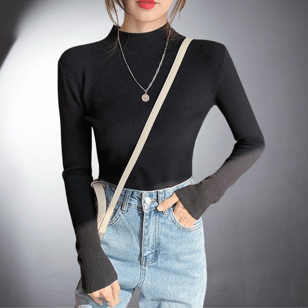 HANNELIESE I KLASSISCHER ROLLKRAGENPULLOVER